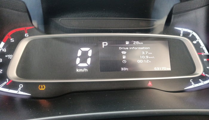 2022 KIA SONET HTX ANNIVERSARY EDITION 1.5 AT, Diesel, Automatic, 65,300 km, interior
