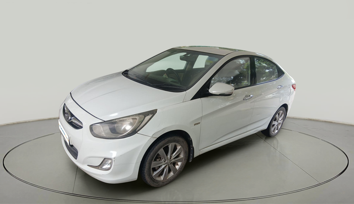 2013 Hyundai Verna FLUIDIC 1.6 VTVT SX OPT, Petrol, Manual, 83,420 km, exterior