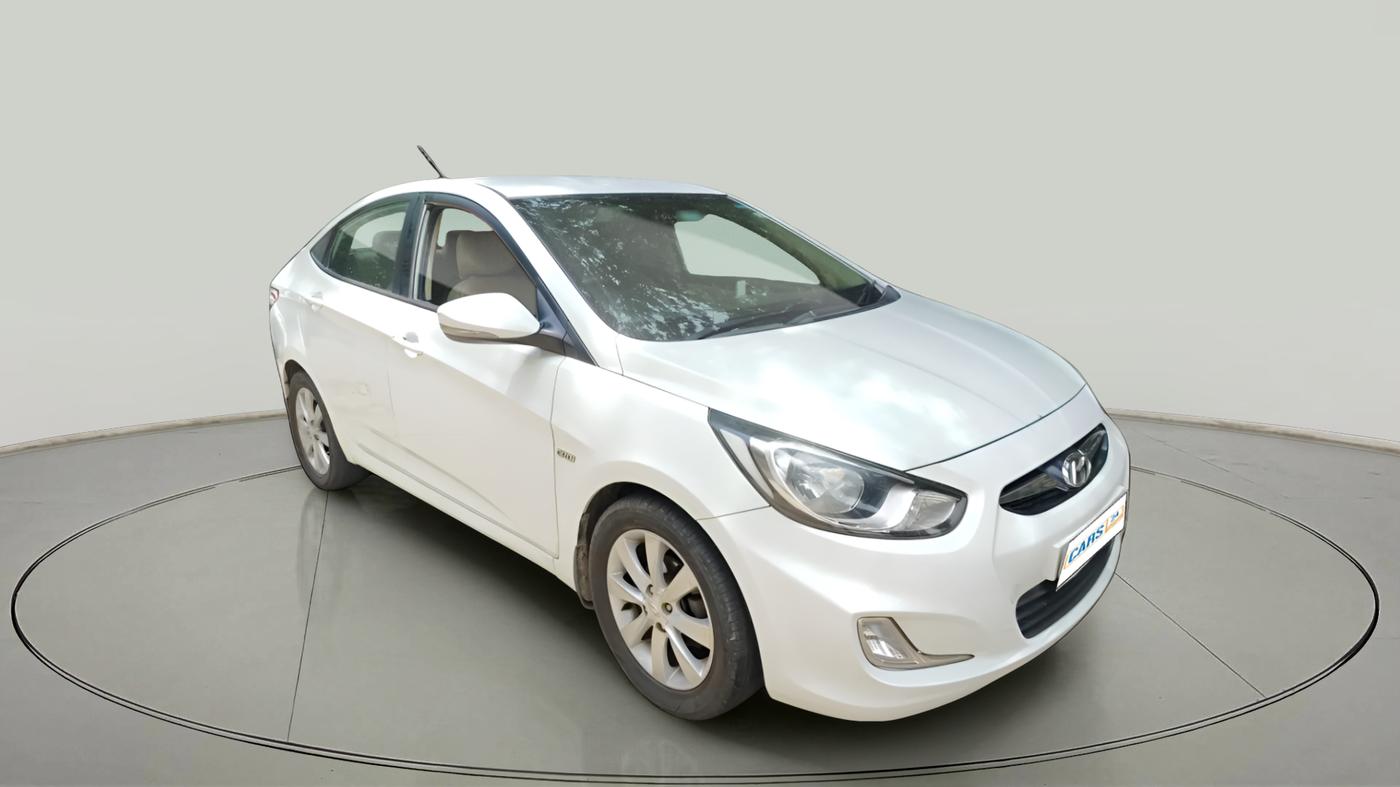 2013 Hyundai Verna FLUIDIC 1.6 VTVT SX OPT, Petrol, Manual, 83,420 km, exterior