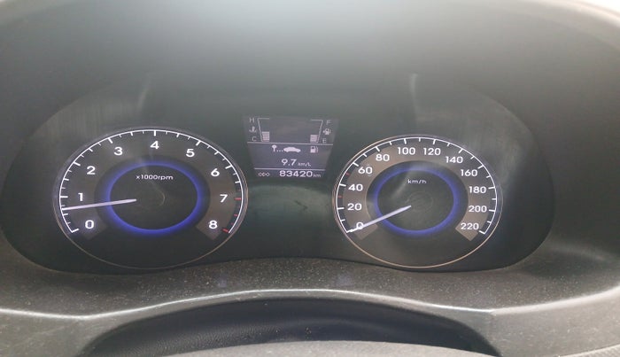 2013 Hyundai Verna FLUIDIC 1.6 VTVT SX OPT, Petrol, Manual, 83,420 km, interior