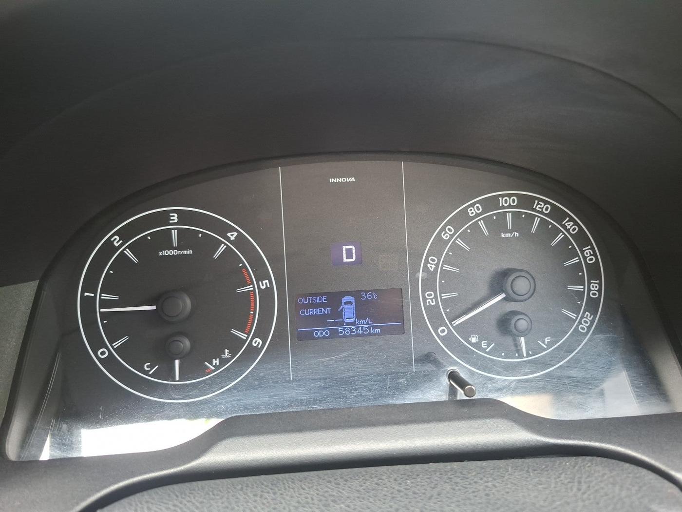 2021 Toyota Innova Crysta 2.4 GX AT 8 STR, Diesel, Automatic, 58,345 km, interior