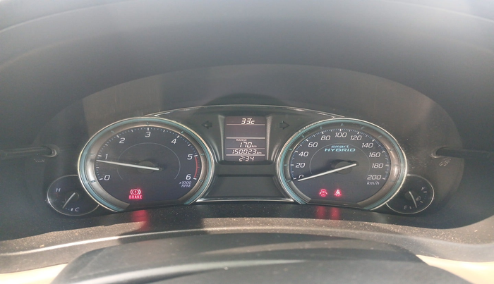 2017 Maruti Ciaz ALPHA DIESEL 1.3, Diesel, Manual, 1,50,023 km, interior