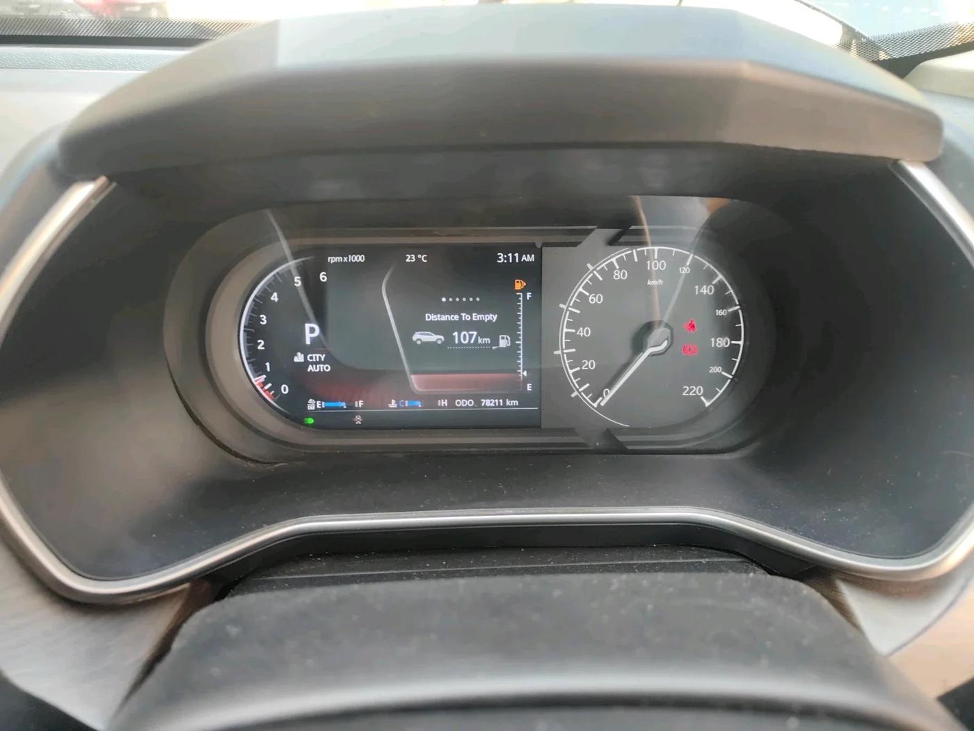 2020 Tata Harrier XZA 2.0L, Diesel, Automatic, 78,211 km, interior