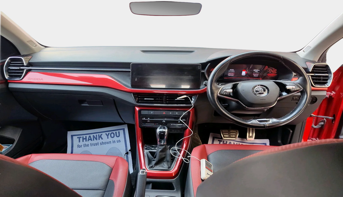 2022 Skoda KUSHAQ MONTE CARLO 1.5L TSI DSG, Petrol, Automatic, 50,189 km, interior