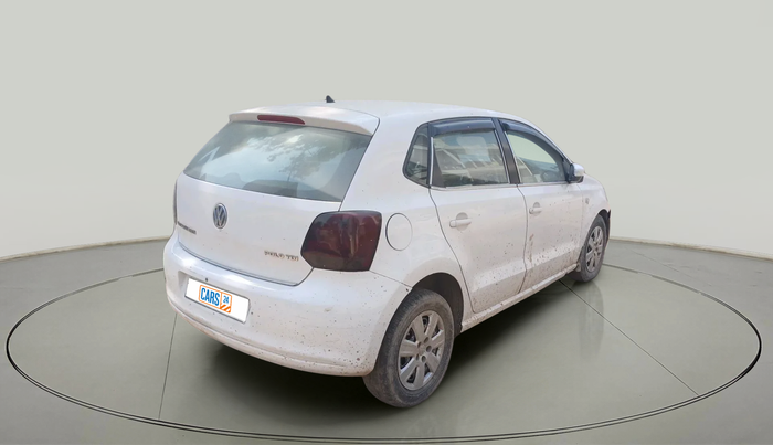 2012 Volkswagen Polo TRENDLINE 1.2L DIESEL, Diesel, Manual, 1,63,427 km, exterior