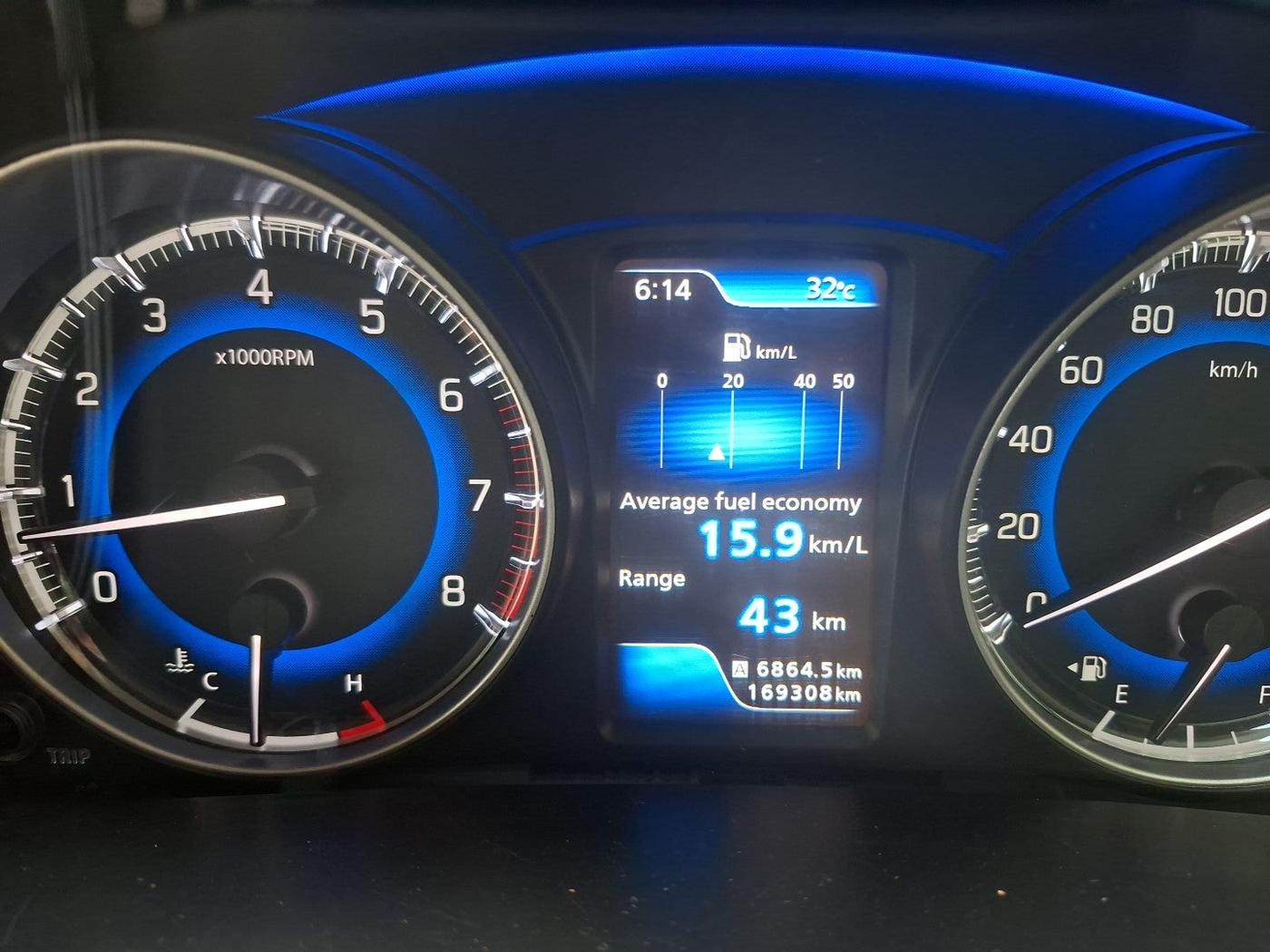 2017 Maruti Baleno ALPHA PETROL 1.2, Petrol, Manual, 1,69,308 km, interior