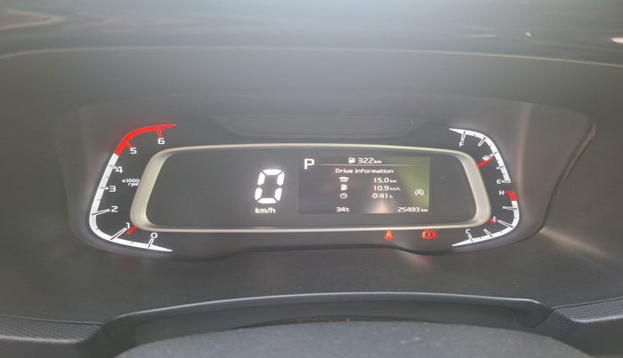 2024 KIA SONET HTX 1.5 AT, Diesel, Automatic, 25,493 km, interior