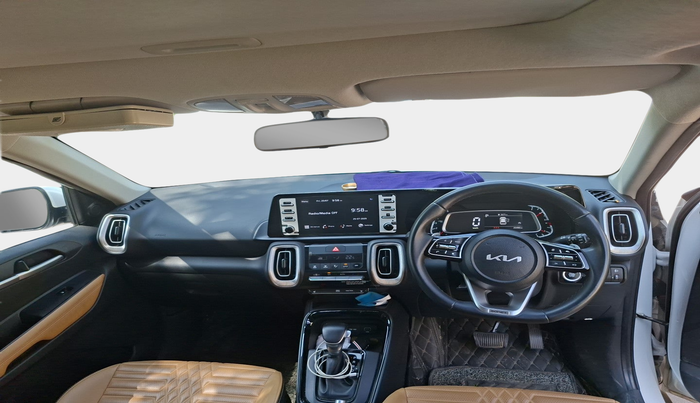 2024 KIA SONET HTX 1.5 AT, Diesel, Automatic, 25,493 km, interior