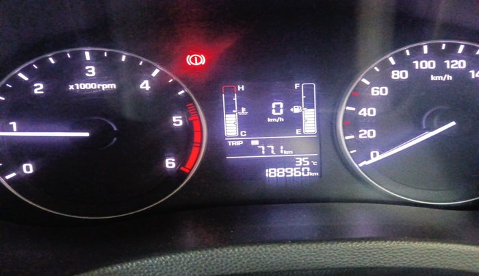 2017 Hyundai Creta SX 1.6 DIESEL, Diesel, Manual, 1,88,960 km, interior