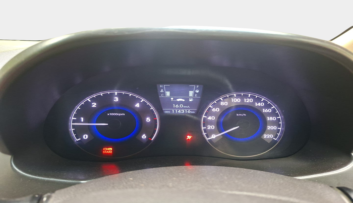 2012 Hyundai Verna FLUIDIC 1.6 VTVT SX, Diesel, Manual, 1,14,316 km, interior