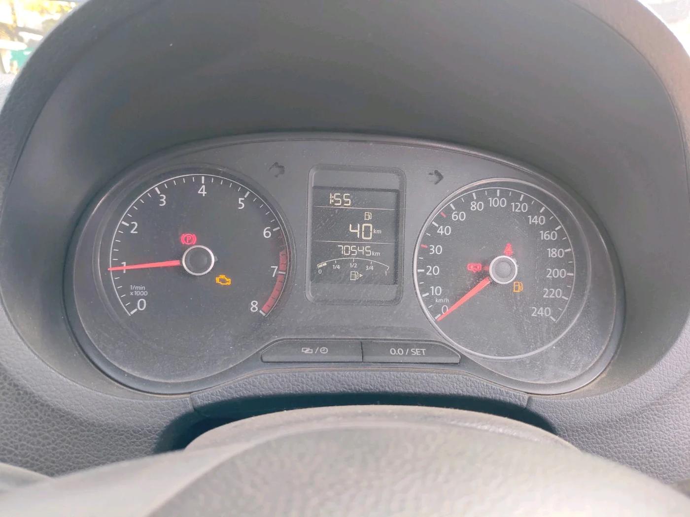 2019 Volkswagen Polo COMFORTLINE 1.0L MPI, Petrol, Manual, 70,545 km, interior