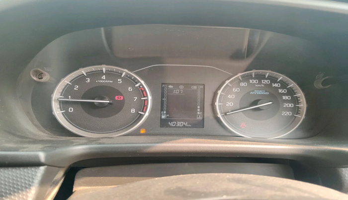 2022 Maruti BREZZA LXI SMART HYBRID, Petrol, Manual, 40,304 km, interior