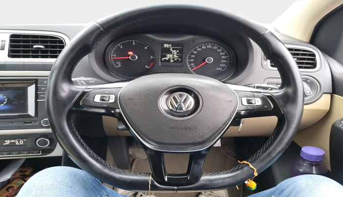 2016 Volkswagen Ameo HIGHLINE1.5L, Diesel, Manual, 1,30,919 km, interior