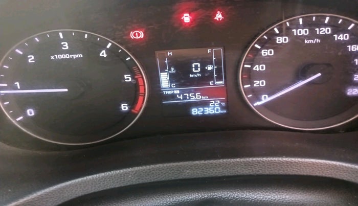 2017 Hyundai Creta SX 1.6 DIESEL, Diesel, Manual, 82,360 km, interior