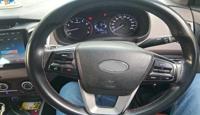 2016 Hyundai Creta BASE 1.6 PETROL, Petrol, Manual, 1,12,415 km, interior