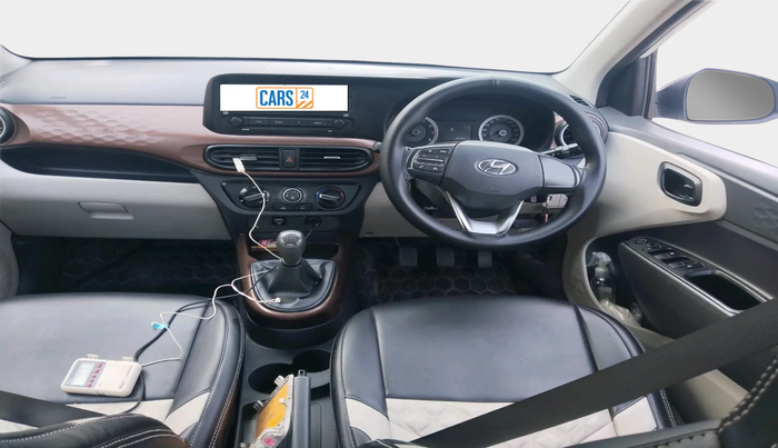 2021 Hyundai AURA S 1.2 CNG, Petrol, Manual, 1,35,232 km, interior