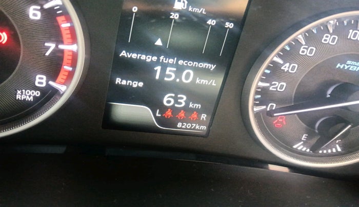 2025 Maruti FRONX ZETA 1.0 TURBO MT, Petrol, Manual, 8,207 km, interior