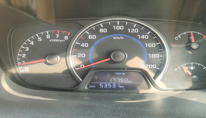 2014 Hyundai Grand i10 ASTA (O) 1.2 KAPPA VTVT, Petrol, Manual, 53,531 km, interior