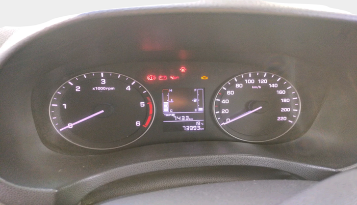 2017 Hyundai Creta SX 1.6 DIESEL, Diesel, Manual, 73,993 km, interior