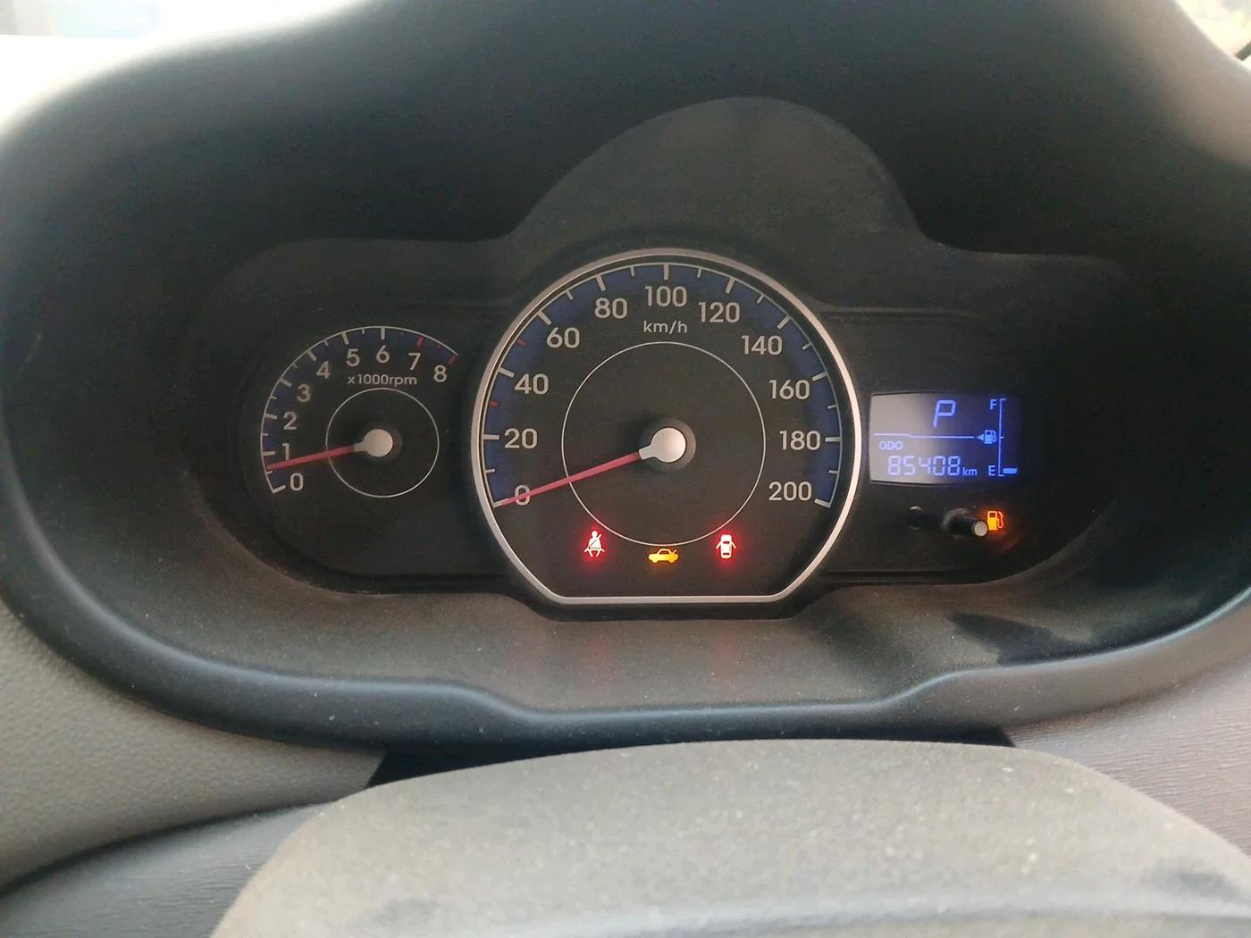 2012 Hyundai i10 SPORTZ 1.2 AT, Petrol, Automatic, 85,408 km, interior