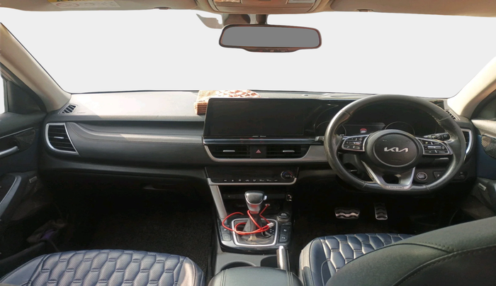 2022 KIA SELTOS X LINE 1.5 DIESEL AT, Diesel, Automatic, 82,597 km, interior