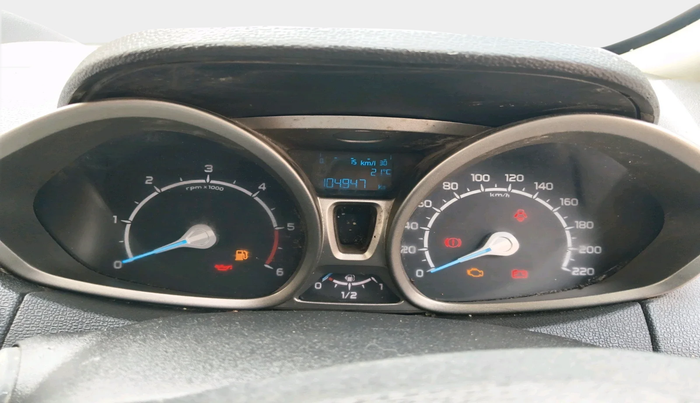 2017 Ford Ecosport TITANIUM 1.5L DIESEL, Diesel, Manual, 1,04,947 km, interior