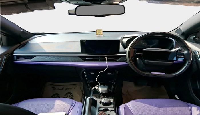 2023 Tata NEXON FEARLESS + SUNROOF DCA DUAL TONE 1.2 PETROL, Petrol, Automatic, 33,613 km, interior