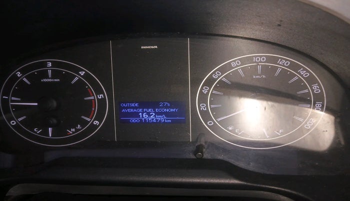 2018 Toyota Innova Crysta 2.4 G 7 STR, Diesel, Manual, 1,15,479 km, interior