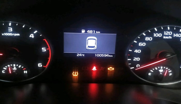 2020 KIA SELTOS HTX 1.5 DIESEL, Diesel, Manual, 1,00,594 km, interior