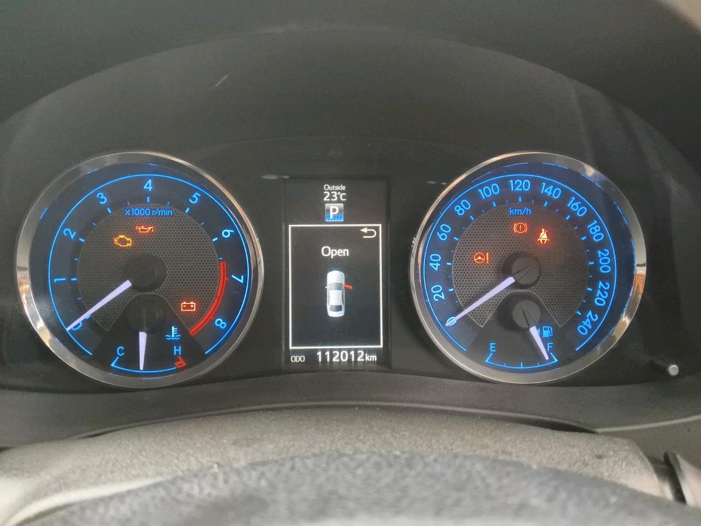 2016 Toyota Corolla Altis G CVT PETROL, Petrol, Automatic, 1,12,012 km, interior