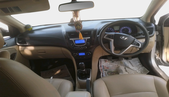 2012 Hyundai Verna FLUIDIC 1.6 VTVT SX, Petrol, Manual, 89,676 km, interior