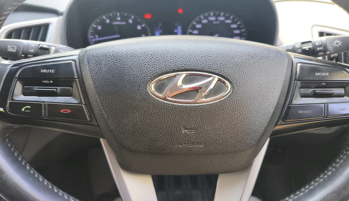 2017 Hyundai Creta SX PLUS AT 1.6 PETROL, Petrol, Automatic, 1,15,154 km, interior
