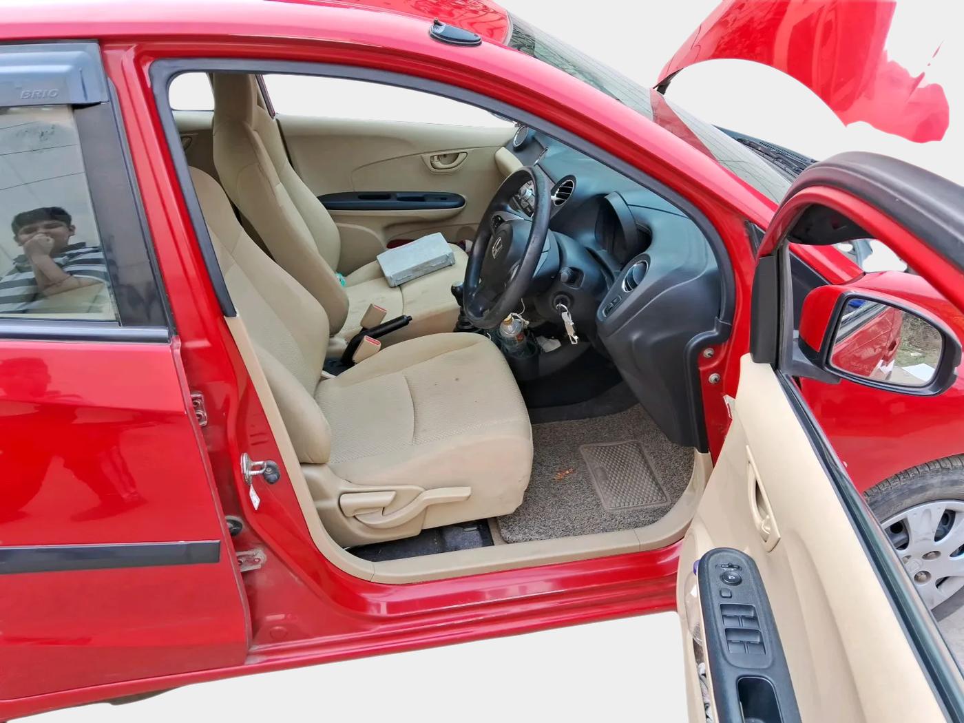 2015 Honda Brio S MT, Petrol, Manual, 53,875 km, interior