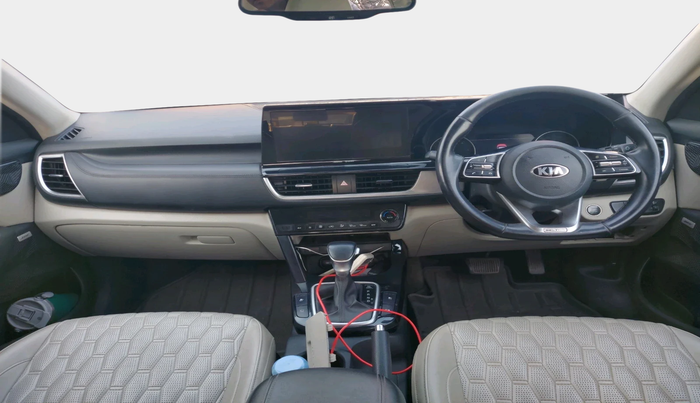 2019 KIA SELTOS HTX PLUS AT1.5 DIESEL, Diesel, Automatic, 1,21,811 km, interior