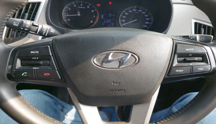 2017 Hyundai Creta SX PLUS AT 1.6 PETROL, Petrol, Automatic, 70,616 km, interior