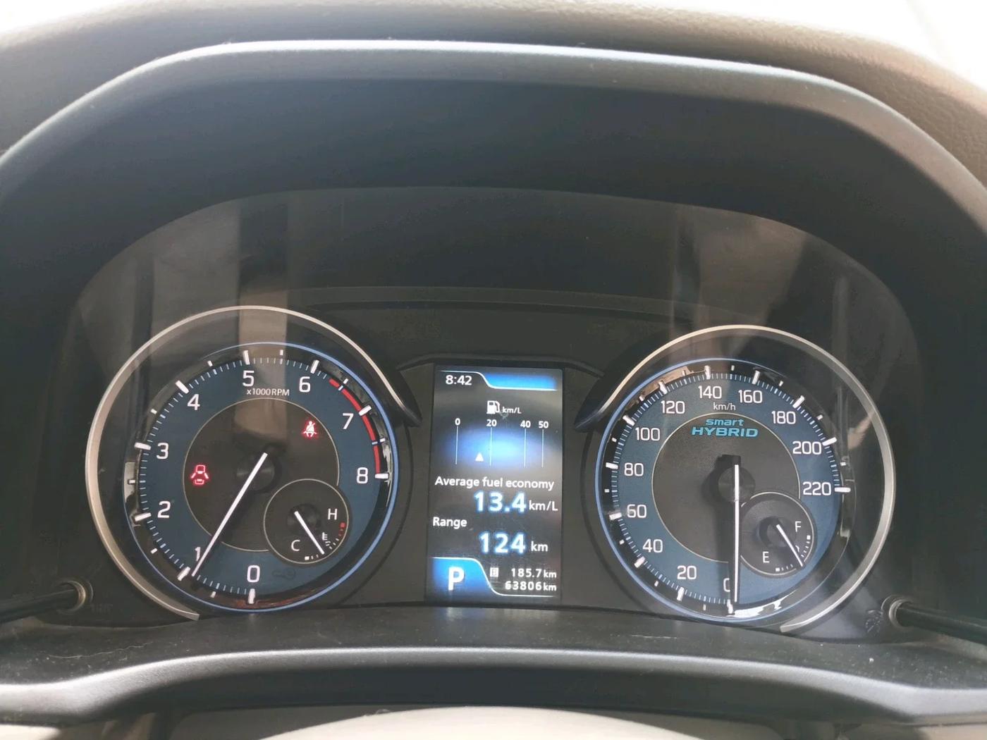 2021 Maruti Ertiga VXI AT SHVS, Petrol, Automatic, 63,806 km, interior