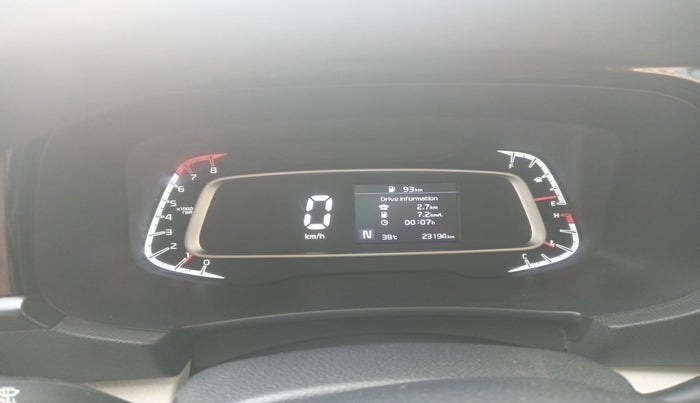 2021 KIA SONET HTX 1.0 IMT, Petrol, Manual, 23,194 km, interior