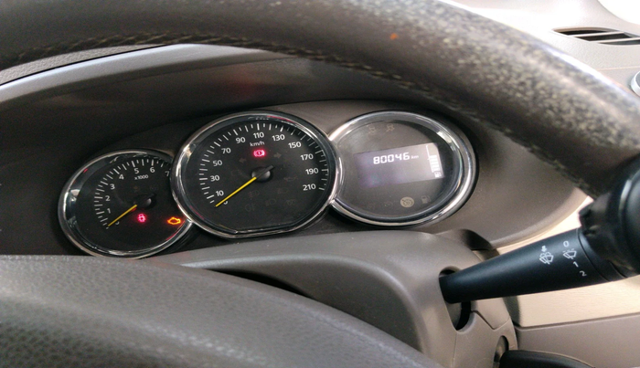 2016 Renault Lodgy 110 PS RXZ STEPWAY 8 STR, Diesel, Manual, 80,046 km, interior