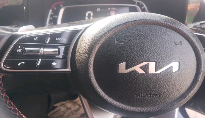 2022 KIA SONET X LINE 1.5 AT, Diesel, Automatic, 64,661 km, interior