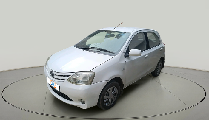 2011 Toyota Etios G, Petrol, Manual, 77,607 km, exterior
