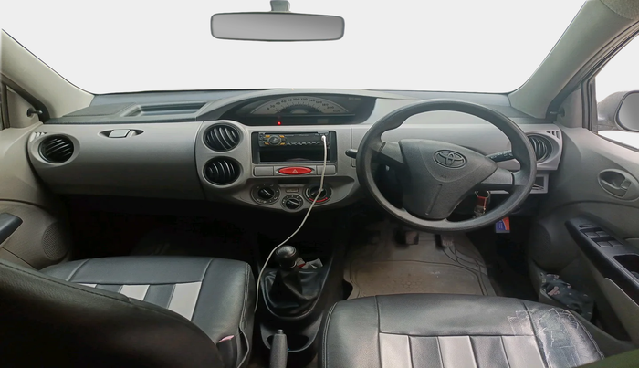 2011 Toyota Etios G, Petrol, Manual, 77,607 km, interior