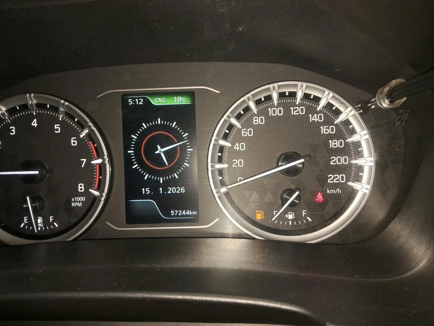 2023 Maruti Grand Vitara DELTA CNG, CNG, Manual, 57,244 km, interior
