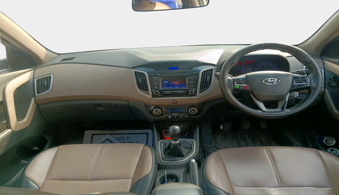 2016 Hyundai Creta SX 1.6 DIESEL, Diesel, Manual, 3,57,927 km, interior