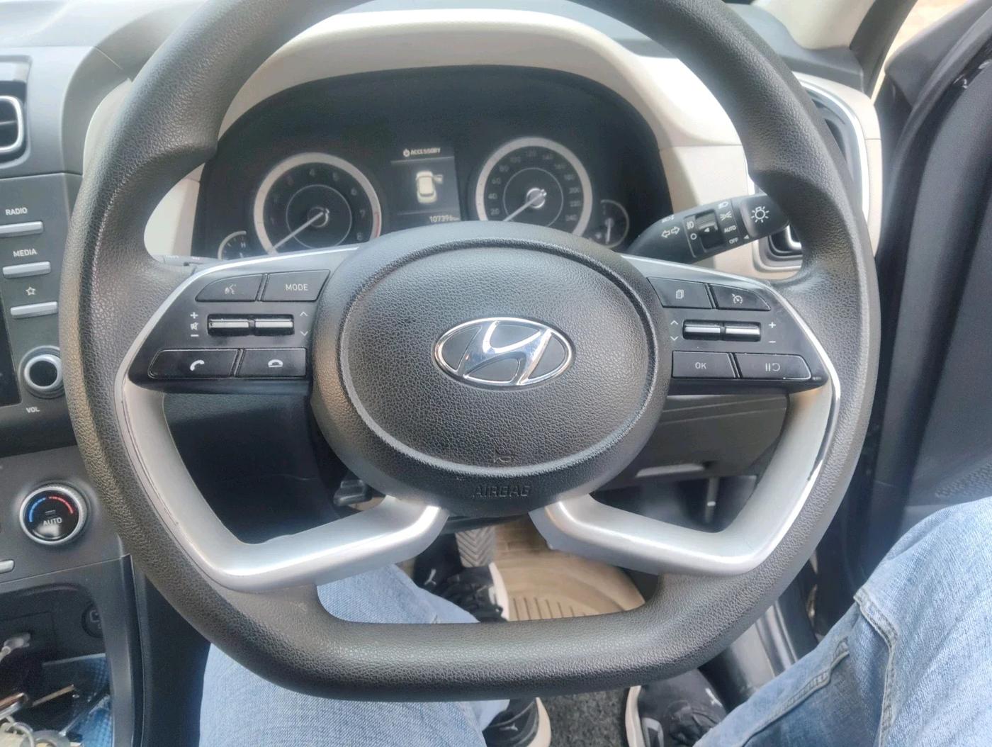 2020 Hyundai Creta S 1.5 PETROL, Petrol, Manual, 1,07,396 km, interior