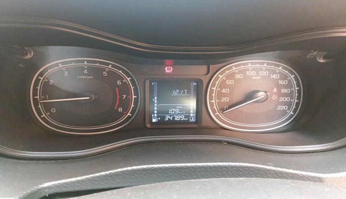 2021 Maruti Vitara Brezza LXI, Petrol, Manual, 34,789 km, interior