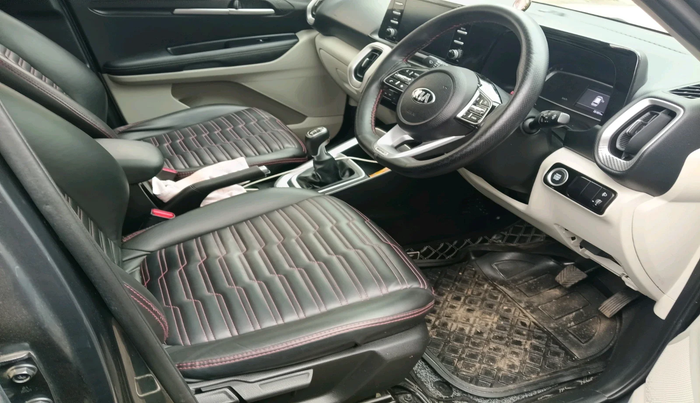 2021 KIA SONET HTX 1.0 IMT, Petrol, Manual, 15,181 km, interior