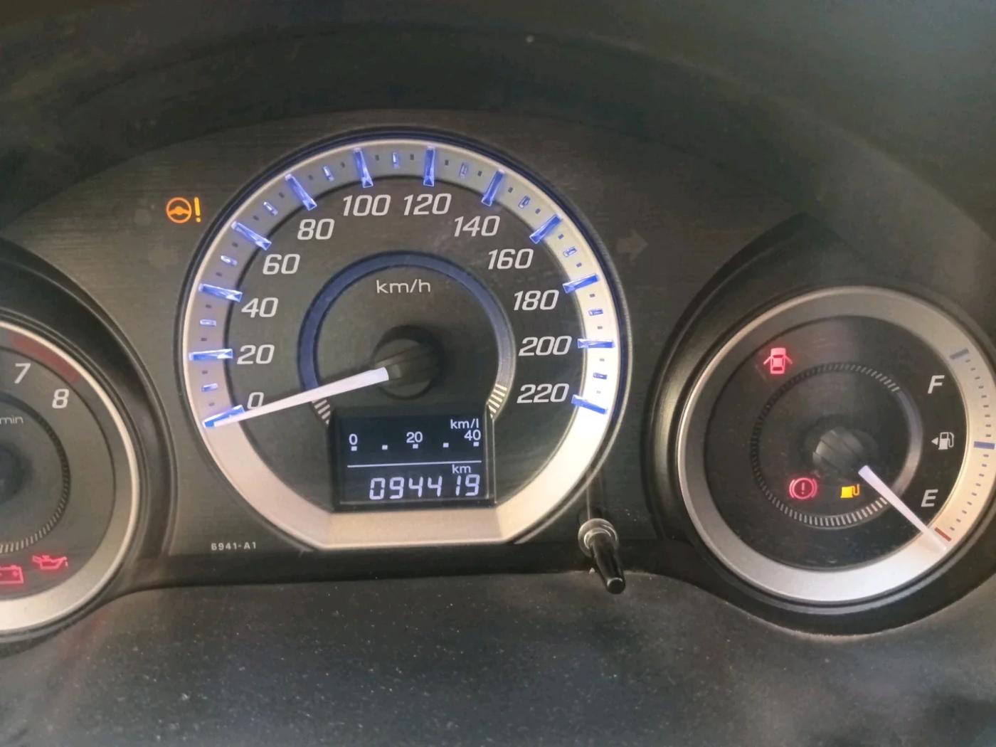 2012 Honda City 1.5L I-VTEC E MT, CNG, Manual, 94,419 km, interior