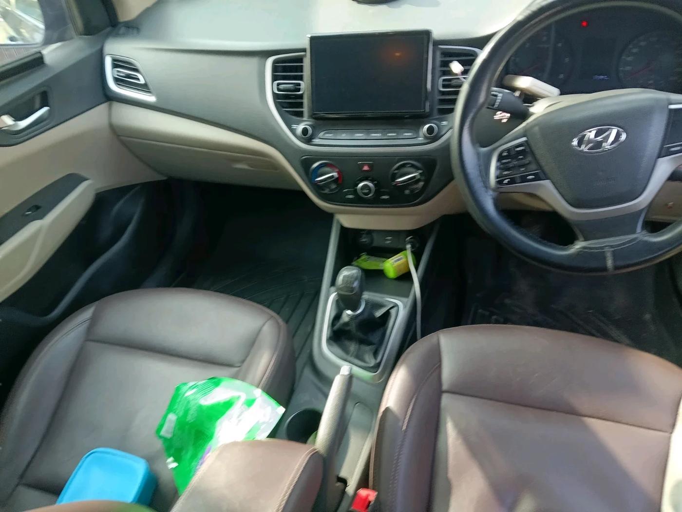 2021 Hyundai Verna S PLUS 1.5 CRDI, Diesel, Manual, 51,547 km, interior
