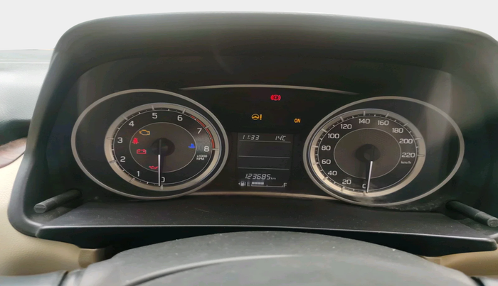 2017 Maruti Dzire ZXI, Petrol, Manual, 1,23,685 km, interior