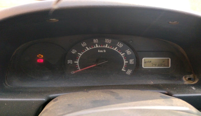 2011 Maruti Alto K10 LXI, Petrol, Manual, 74,184 km, interior